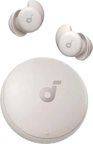 Soundcore Sleep A20 Earbuds by Anker, Noise Blocking, Comfy for Side Sleepers, AI Brainwave Audio, 80H Playtime, Stream Content via Bluetooth 5.3, Sleep Monitor, Personal Alarm