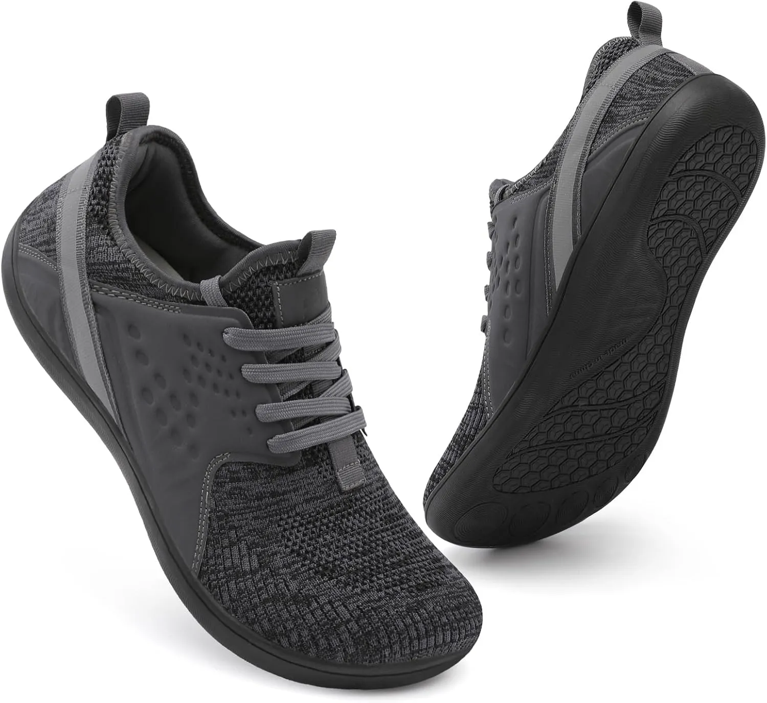 Spesoul Men's Wide Barefoot Breathable Walking Shoes