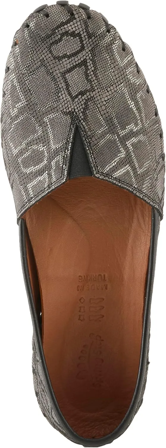 Spring Step Women's KATHALETA-GLO Slip-On Shoes - Premium Leather, Arch Support, Removable Insoles, Made in Turkey
