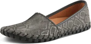 Spring Step Women's KATHALETA-GLO Slip-On Shoes - Premium Leather, Arch Support, Removable Insoles, Made in Turkey