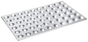 Stainless Steel 1/1 Idli Tray for Combi Oven, 60 Mini Idli's, 1.5" Diameter, 20.8" x 12.8", SS 304