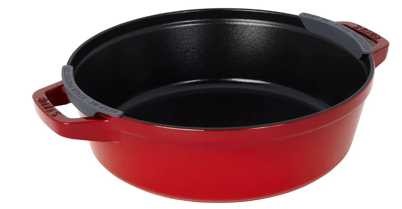 Staub Cast Iron Cookware Set Of 4