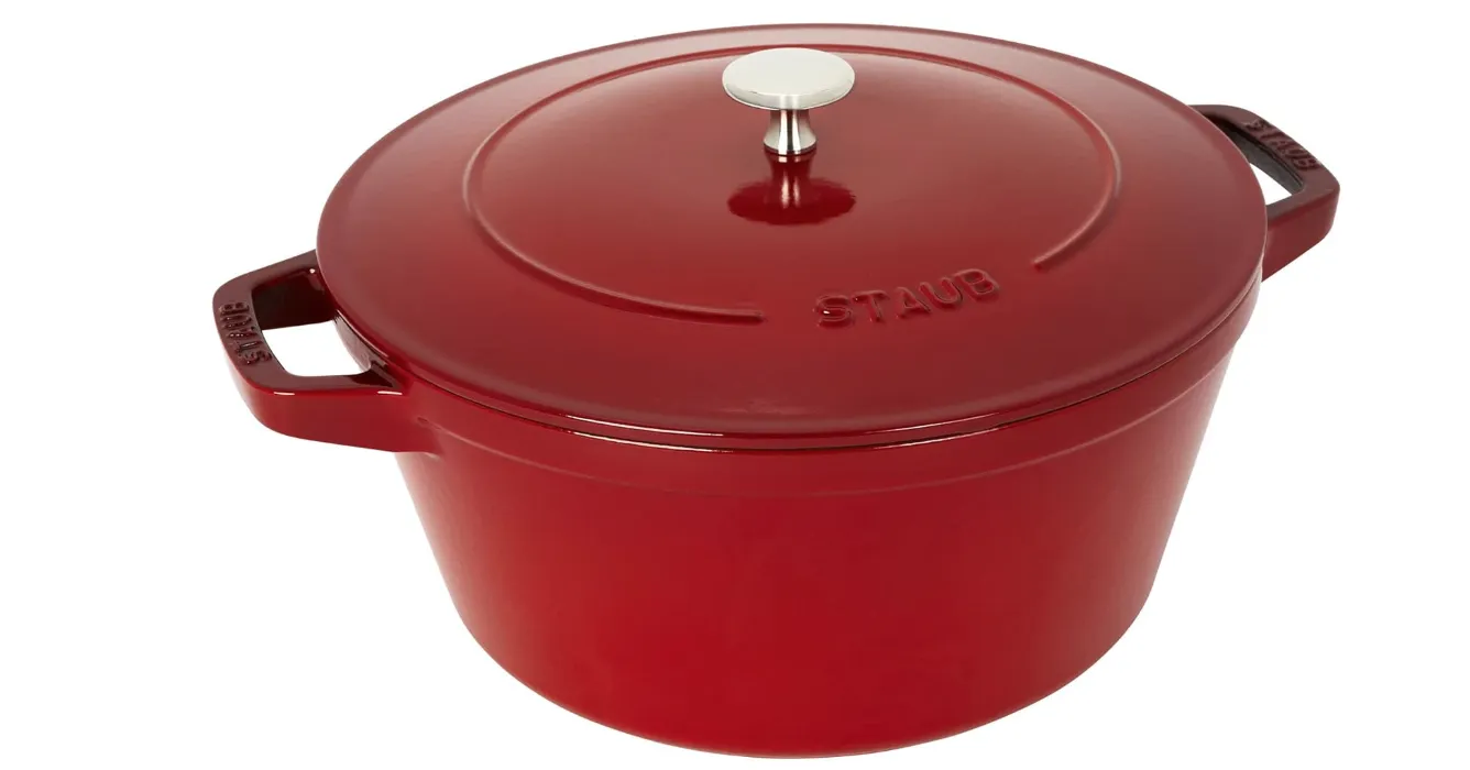 Staub Cast Iron Cookware Set Of 4