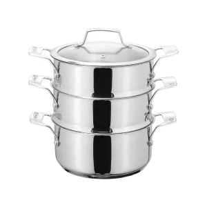 Stellar Stainless Steel 3 Tier Steamer