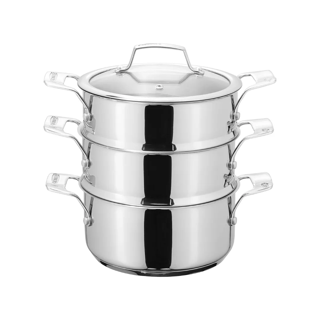 Stellar Stainless Steel 3 Tier Steamer