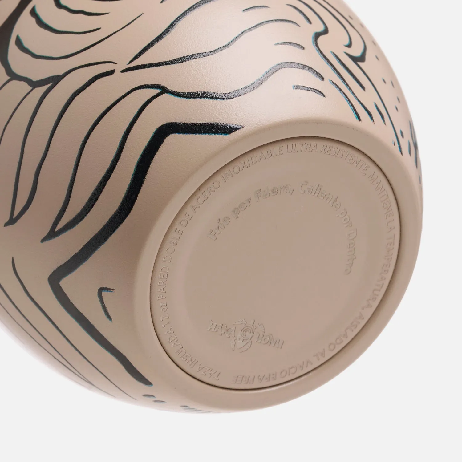Tazón El Taza 350 ML Taupe Haka Honu
