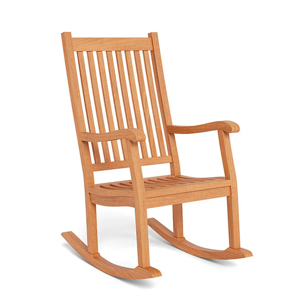 Teak Wood Rocking Chair