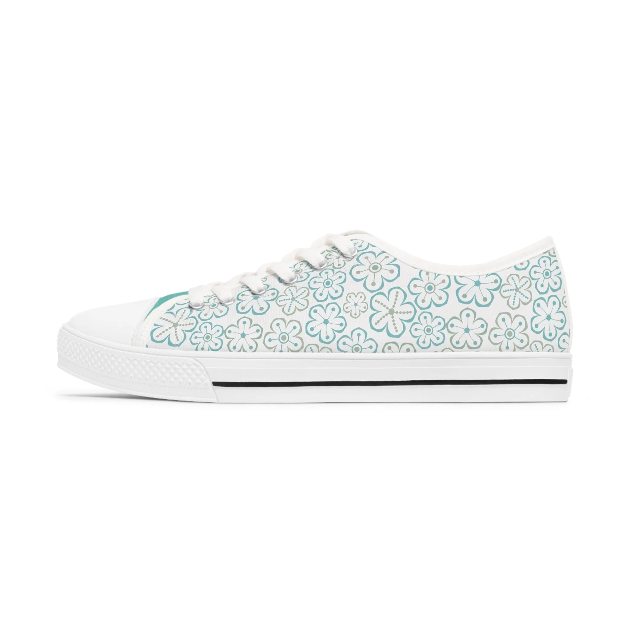 Teal Flowered Pattern (Women)