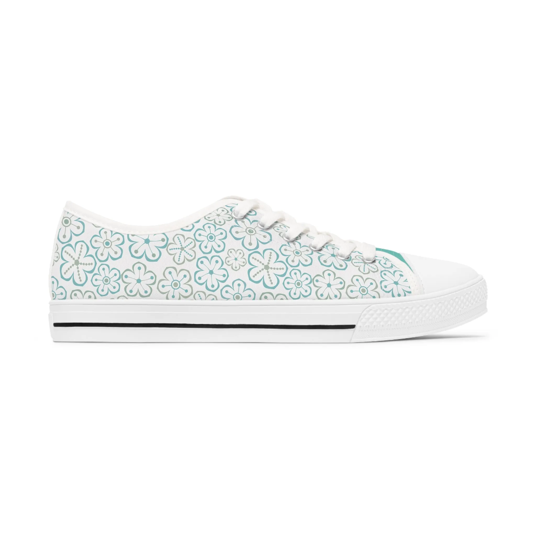 Teal Flowered Pattern (Women)