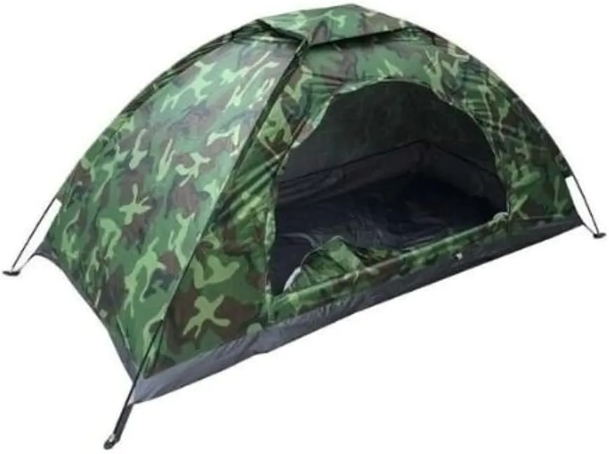 Tent Waterproof Camouflage Family Travel Hiking Outdoor Camping 4 Person