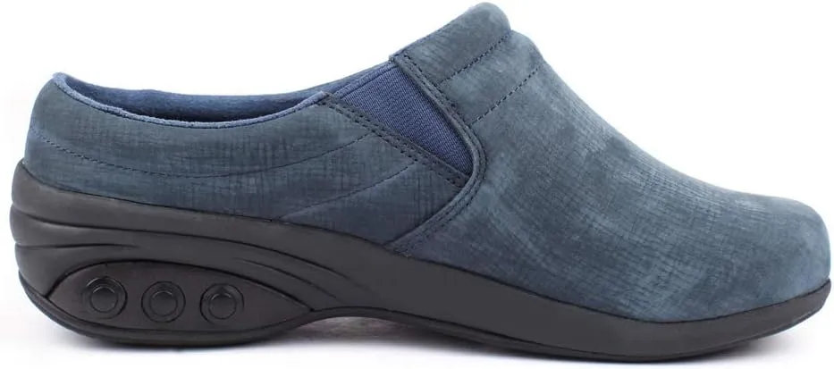 Therafit Molly Women's Arch Support Leather Clog - for Plantar Fasciitis/Foot Pain