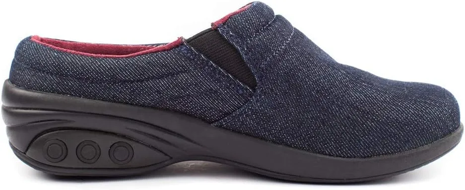 Therafit Molly Women's Arch Support Leather Clog - for Plantar Fasciitis/Foot Pain