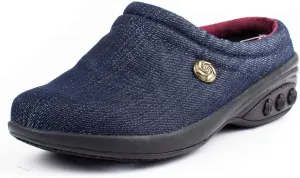 Therafit Molly Women's Arch Support Leather Clog - for Plantar Fasciitis/Foot Pain