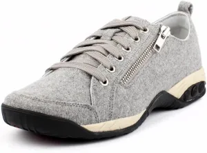 Therafit Sienna Women's Side Zip Sport Casual Shoe - for Plantar Fasciitis/Foot Pain