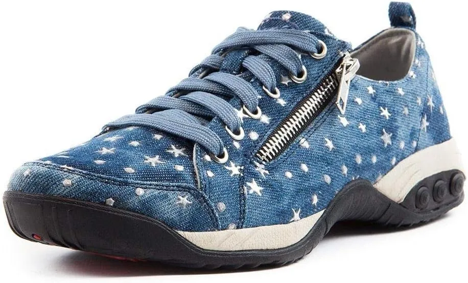 Therafit Sienna Women's Side Zip Sport Casual Shoe - for Plantar Fasciitis/Foot Pain