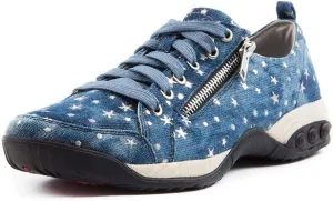 Therafit Sienna Women's Side Zip Sport Casual Shoe - for Plantar Fasciitis/Foot Pain
