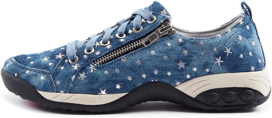 Therafit Sienna Women's Side Zip Sport Casual Shoe - for Plantar Fasciitis/Foot Pain