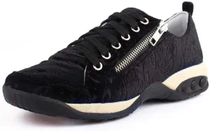 Therafit Sienna Women's Side Zip Sport Casual Shoe - for Plantar Fasciitis/Foot Pain