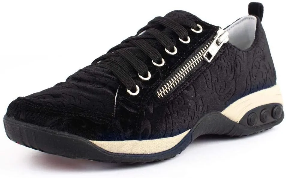 Therafit Sienna Women's Side Zip Sport Casual Shoe - for Plantar Fasciitis/Foot Pain