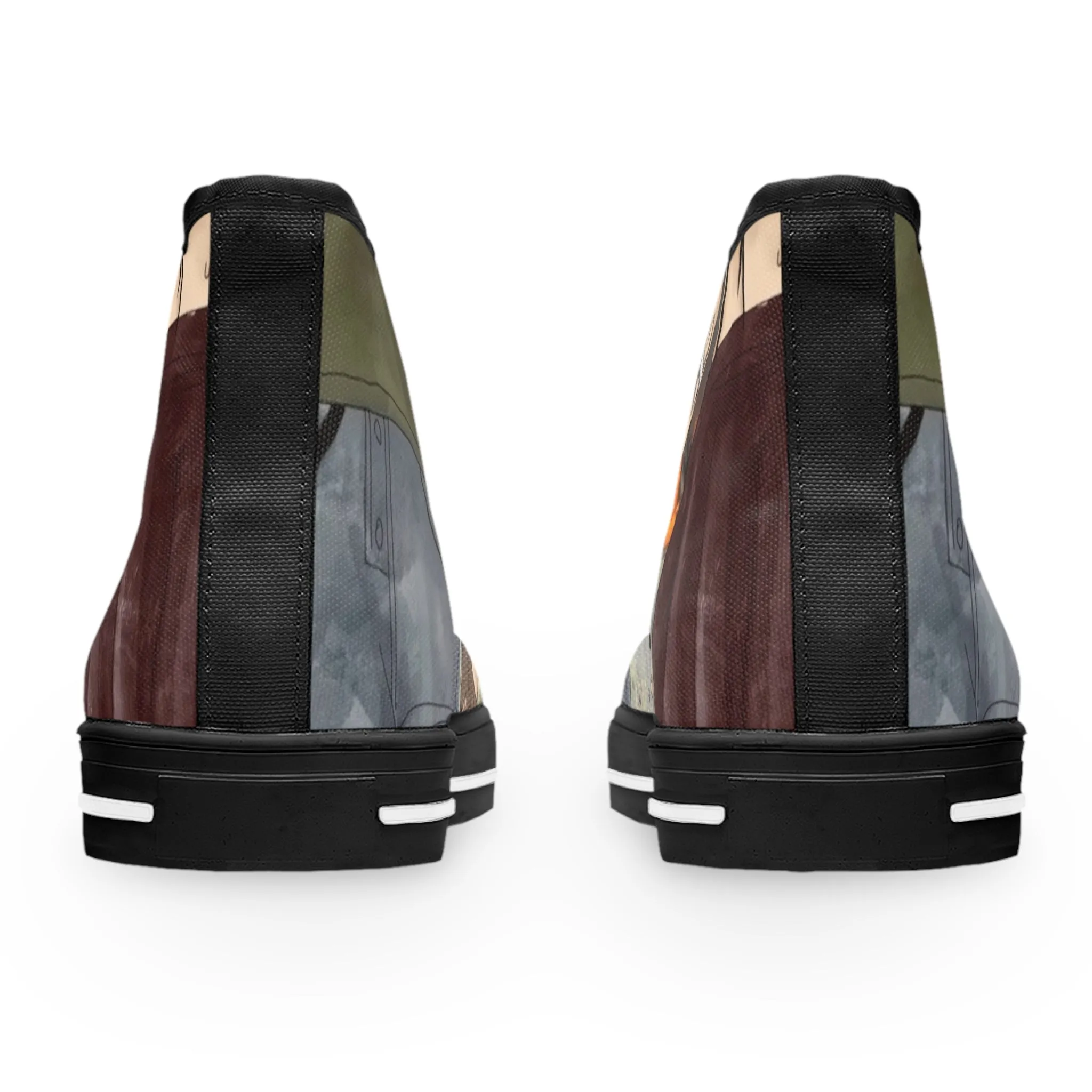 “Through hell and back” Women's High Top Sneakers