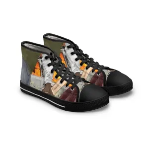 “Through hell and back” Women's High Top Sneakers