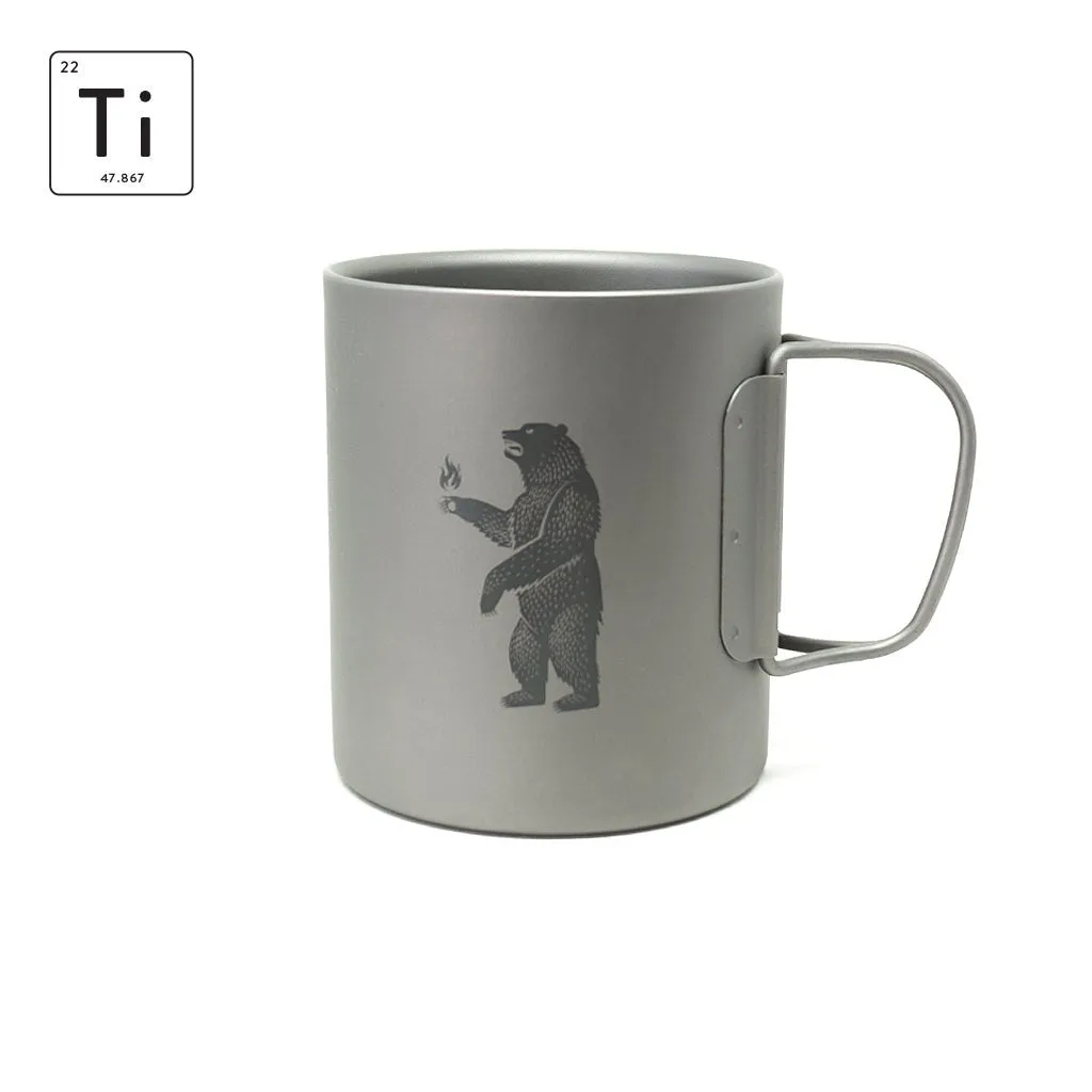 Ti-Line Double Wall Mug 375ML - IGNEM FERAM