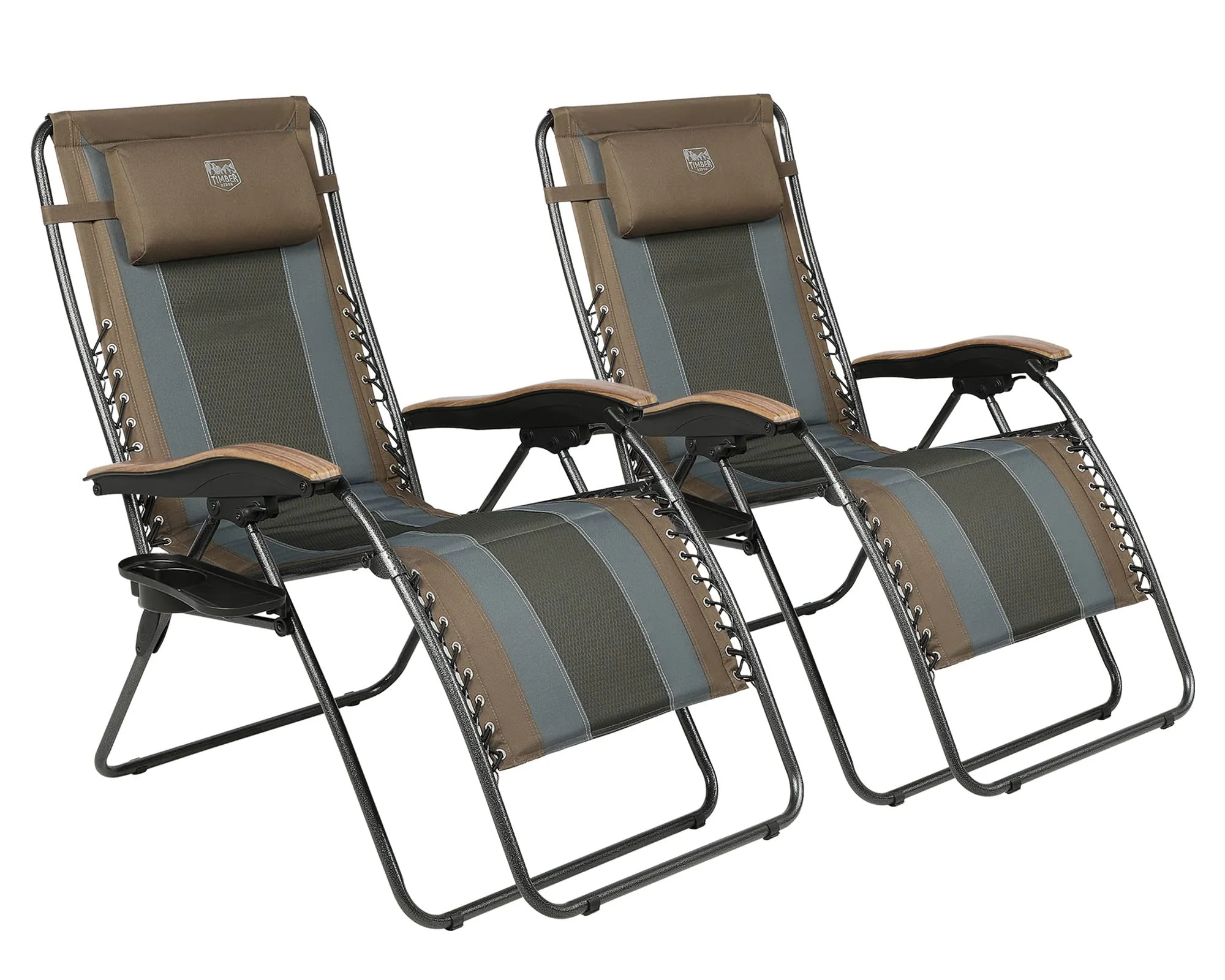 TIMBER 350 lbs RIDGE Zero Gravity Capacity Guaranteed protection Smart Chair, Foldable