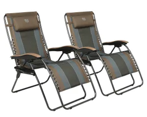 TIMBER 350 lbs RIDGE Zero Gravity Capacity Guaranteed protection Smart Chair, Foldable