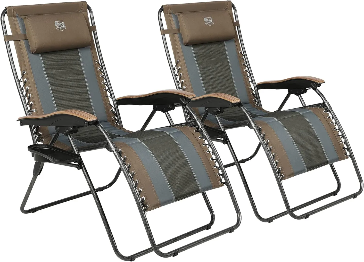 TIMBER 350 lbs RIDGE Zero Gravity Capacity Guaranteed protection Smart Chair, Foldable