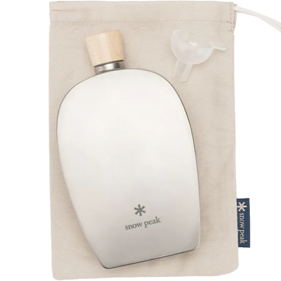 Titanium 8.4 oz Flask