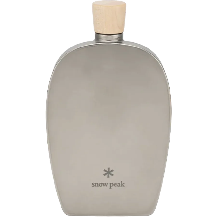 Titanium 8.4 oz Flask