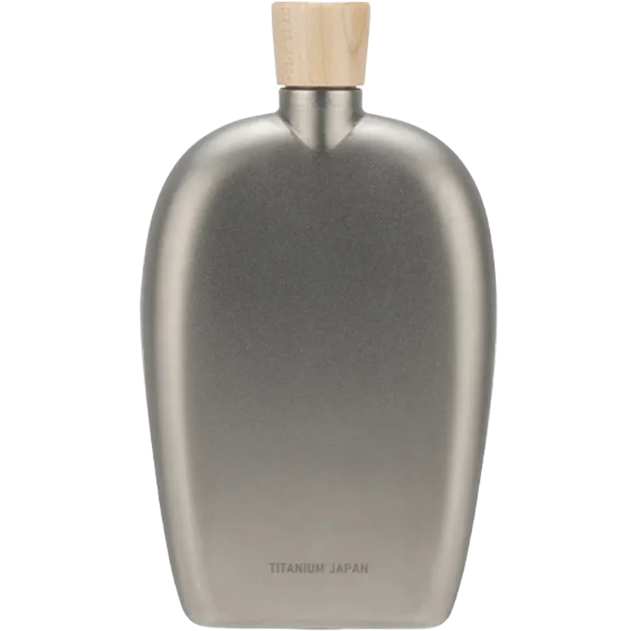 Titanium 8.4 oz Flask
