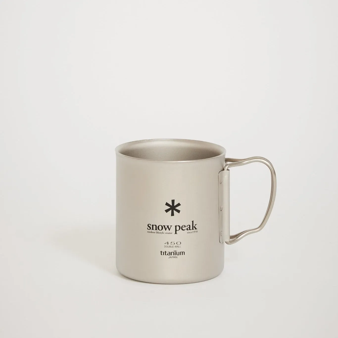 Titanium Double Wall Mug 450