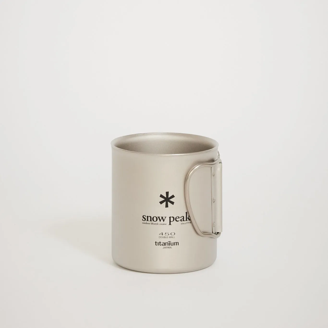 Titanium Double Wall Mug 450