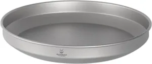 Titanium Trek Plate - Ultralight, Durable Camping Dish Pan Plate - Outdoor Kitchen Essential for Backpacking & Camping - 900ml