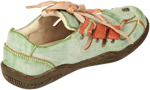 TMA EYES Women's Leather Breathable Plus Size Shoes Casual Pigskin Outdoor Walking Shoes with Insides