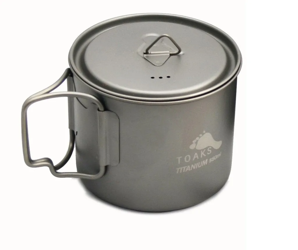 Toaks Light Titanium Ultralight Pot 550ml