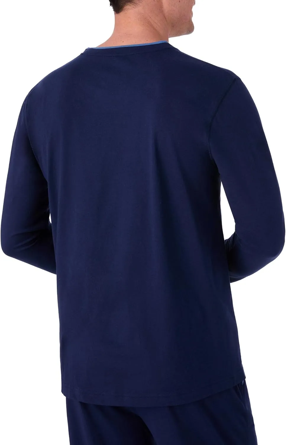 Tommy Bahama - Men's Essential T Shirt, Long Sleeve Crew Neck Cotton Blend Top for Sleep or Lounge