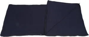 Travel Bed Sheet For Camping Sleeping Bag Easy To Clean Soft Touch Fleece Sleeping Bag For Travel (Navy Blue)
