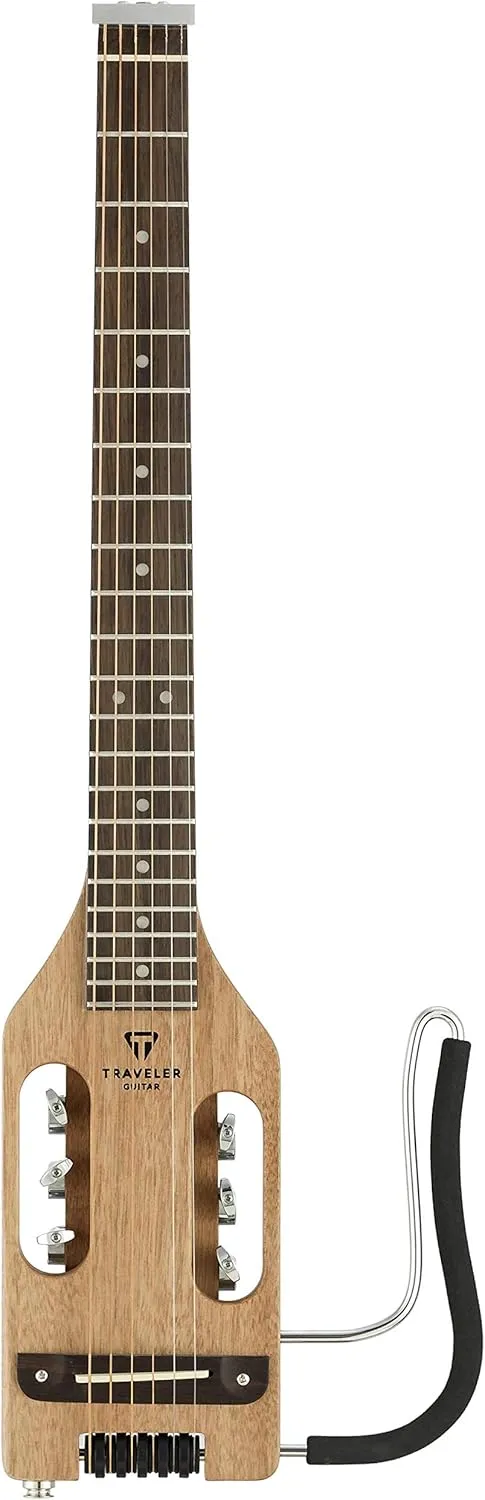 Traveler Guitar Ultra-Light Acoustic Acoustic-Electric Guitar, Mahogany