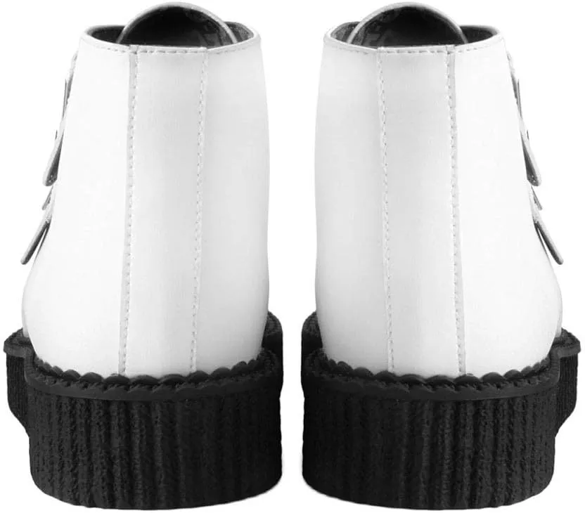 T.U.K Pointed 3-Buckle Creeper Boots