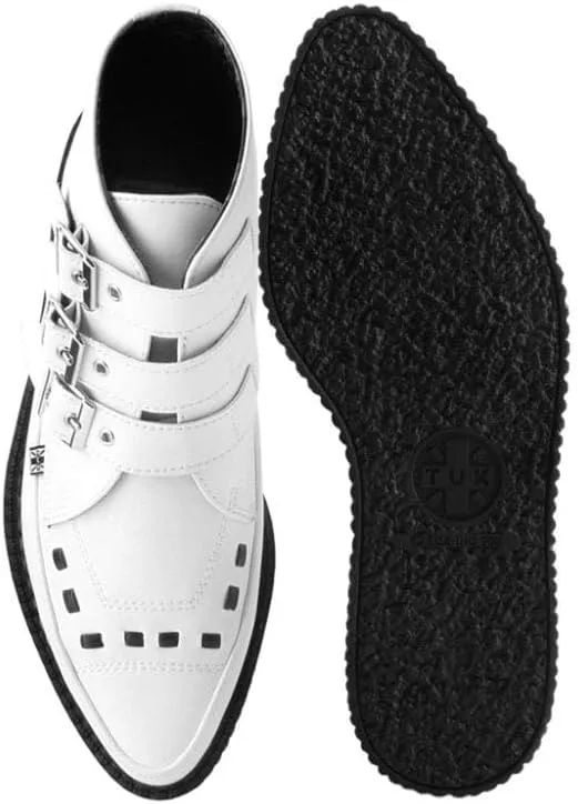 T.U.K Pointed 3-Buckle Creeper Boots