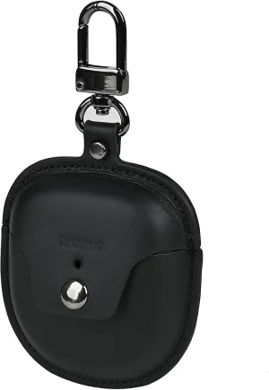 Tusks land case for Bose QuietComfort Ultra & for Bose QuietComfort Earbuds II,Bluetooth Earphone Protective Cover Genuine Leather Earphone Case (Black)