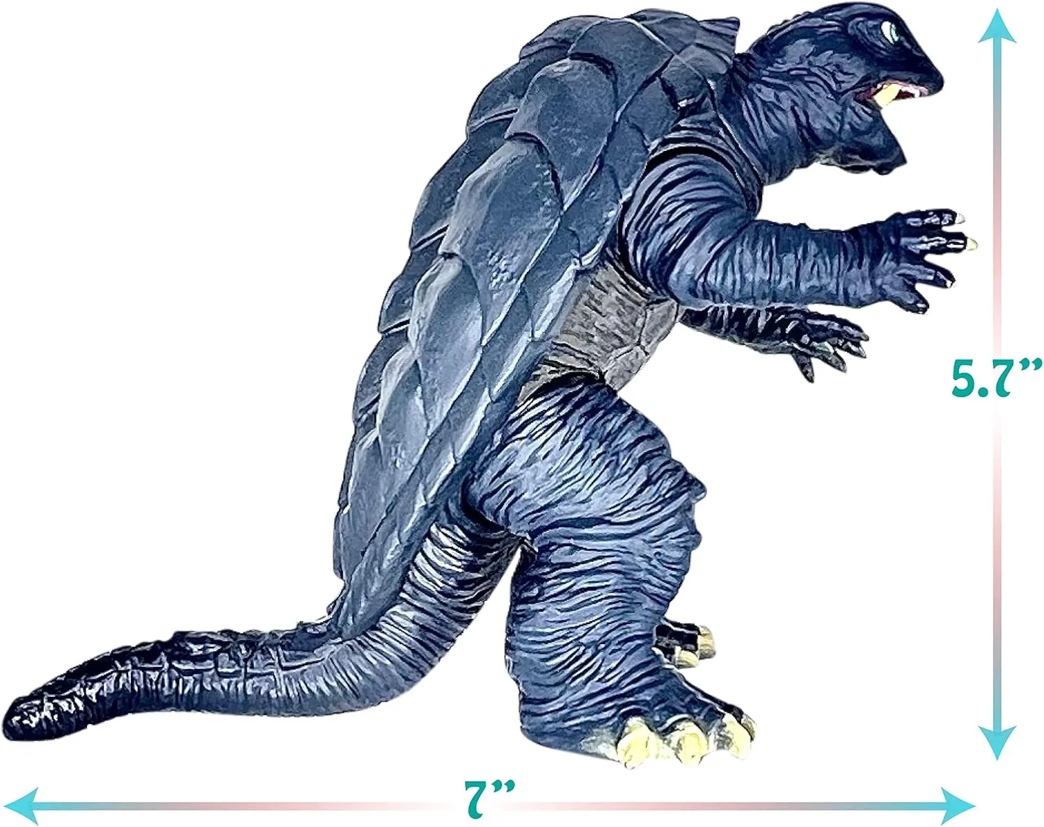 TwCare Gamera Figure 1995, Godzilla Toy Action Figure: King of The Monsters, Movie Series Movable Joints Soft Vinyl, Travel Bag