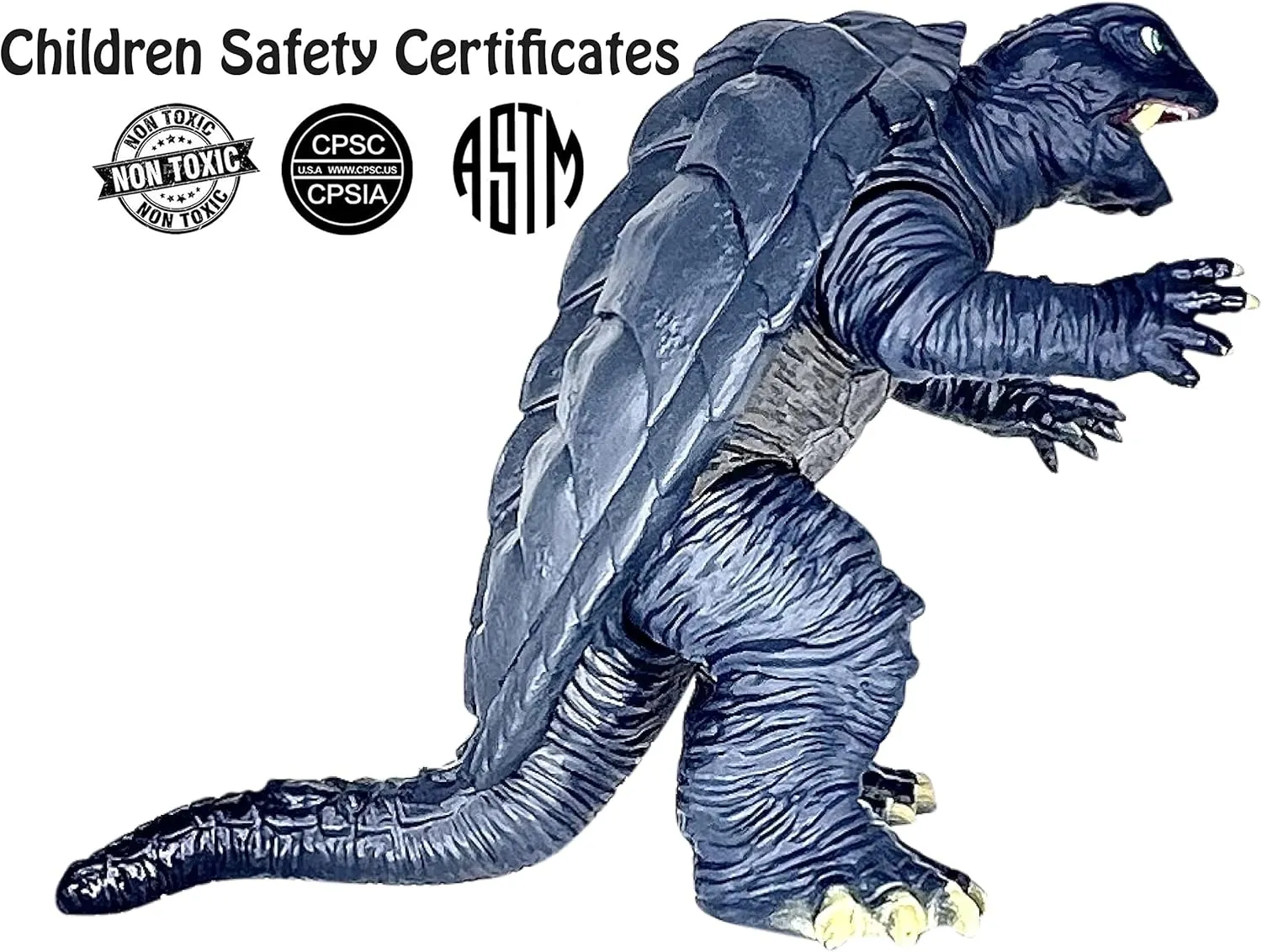 TwCare Gamera Figure 1995, Godzilla Toy Action Figure: King of The Monsters, Movie Series Movable Joints Soft Vinyl, Travel Bag