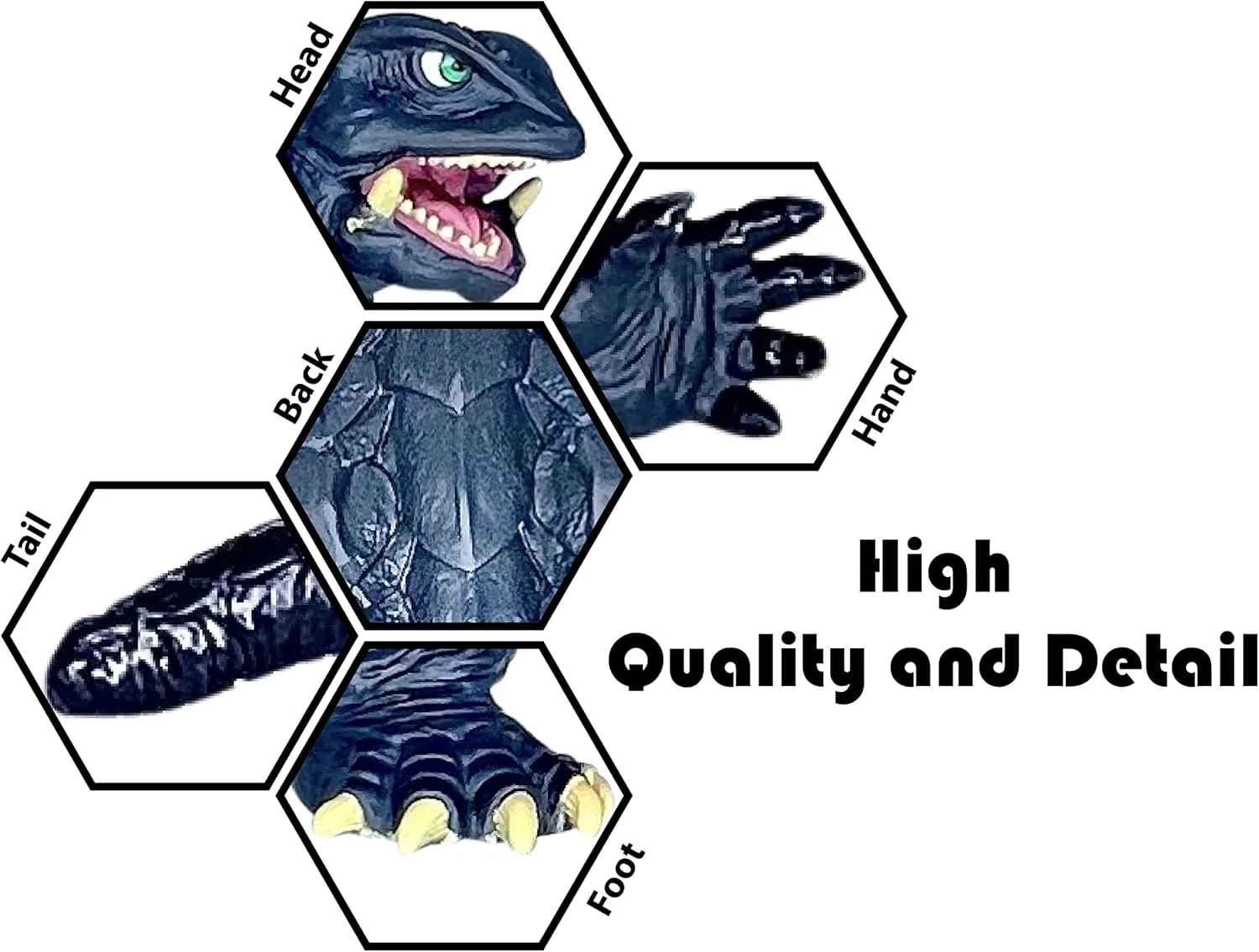 TwCare Gamera Figure 1995, Godzilla Toy Action Figure: King of The Monsters, Movie Series Movable Joints Soft Vinyl, Travel Bag