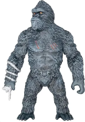 TwCare Giant King Kong vs Godzilla Action Figure 11.3" Fight Mode Gorilla Ape Solid Wild Movie Series, Travel Bag