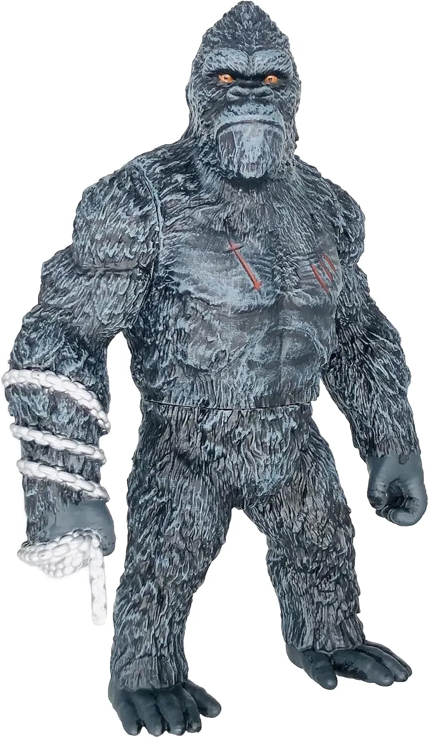 TwCare Giant King Kong vs Godzilla Action Figure 11.3" Fight Mode Gorilla Ape Solid Wild Movie Series, Travel Bag