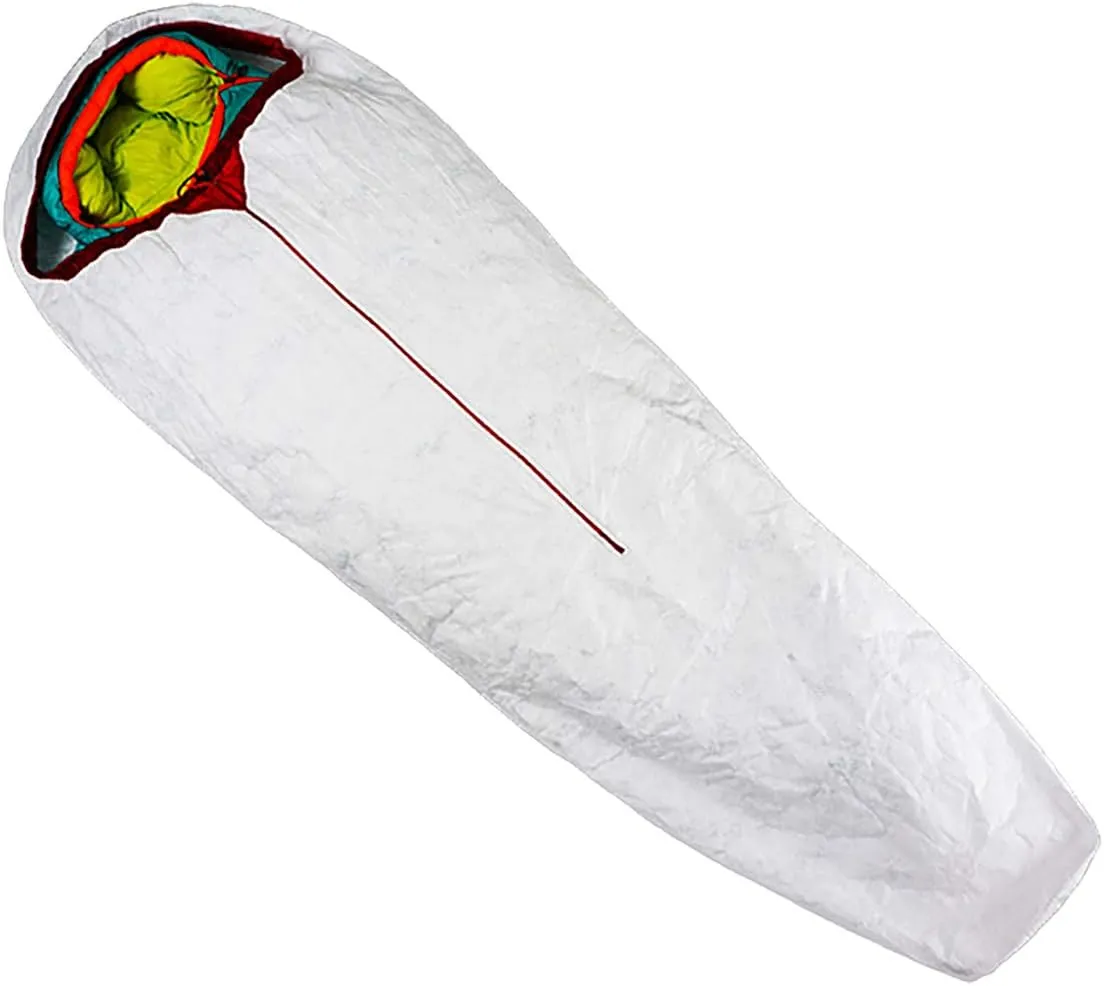 Tyvek Sleeping Bag Cover Liner Waterproof Bivy Bag Camping Bags Ventilate Moisture-Proof Warming Every Dirty Inner Liner BIVY Sack (Type B)