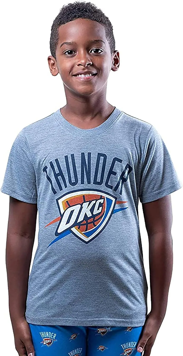 Ultra Game Youth NBA Official 2 Piece T-Shirt & Lounge Pants Pajama Set